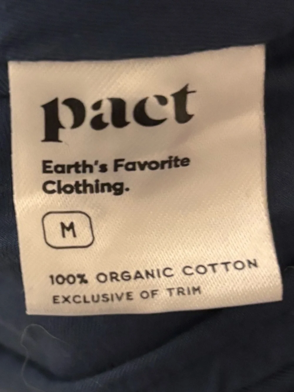 Pact Organic Cotton Button Front Midi Dress Medium - Picture 3 of 6